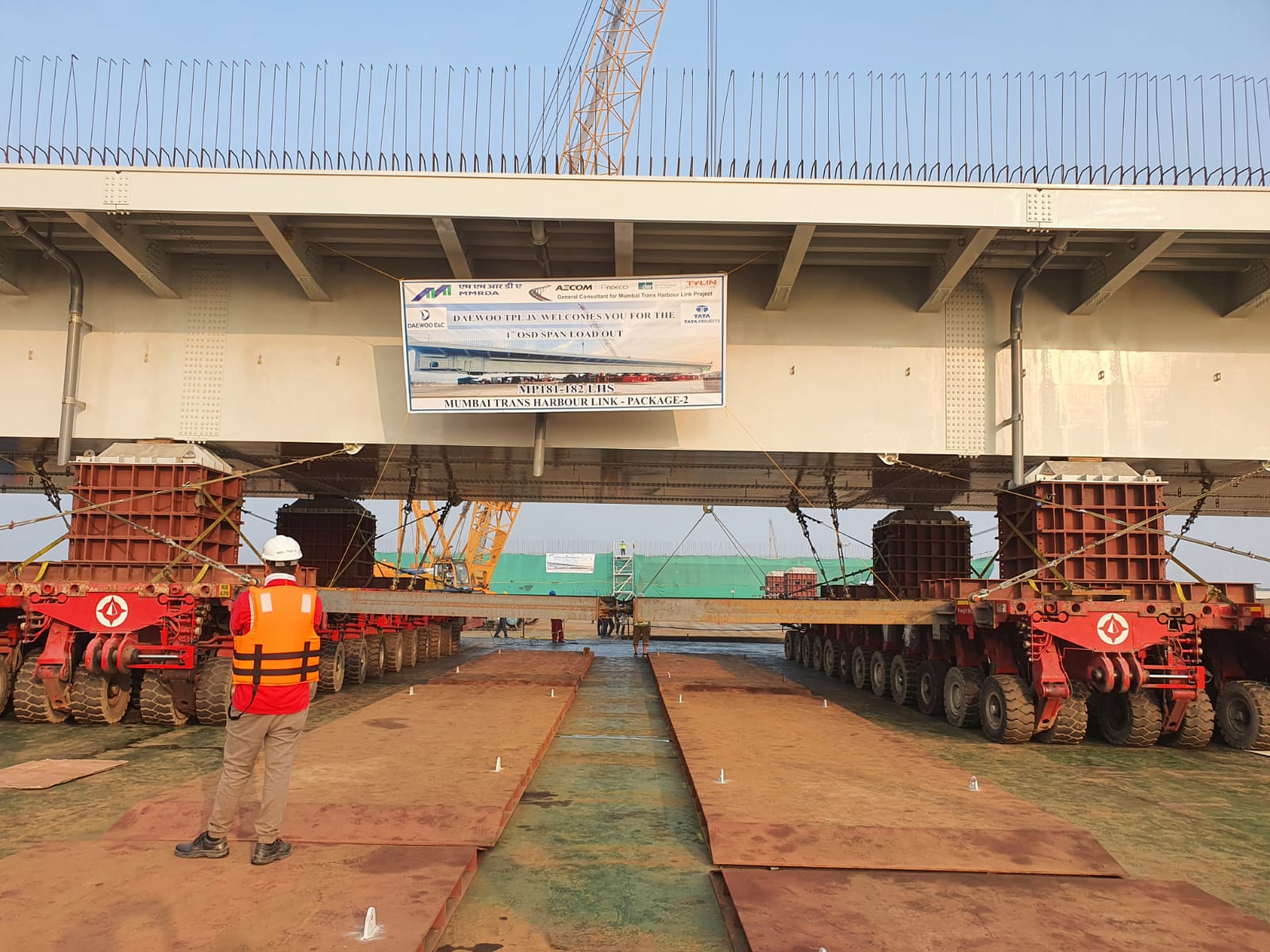 The Mumbai Trans Harbour Link (MTHL) India’s Largest Sea Bridge launches its first OSD at Package 2